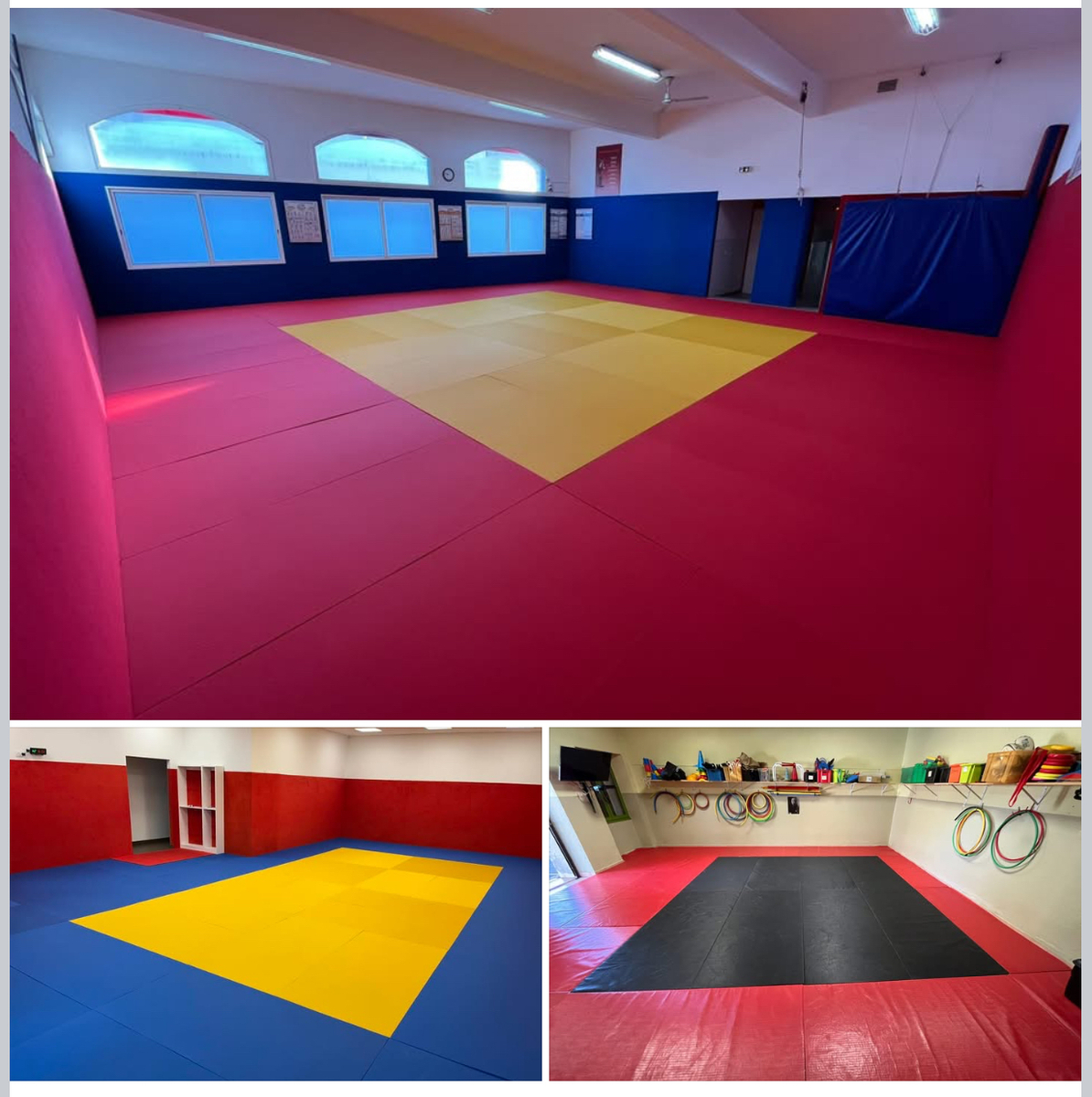 REPRISE DES COURS LUNDI 5 JANVIER :  Sur de nouveaux tatami 🥋