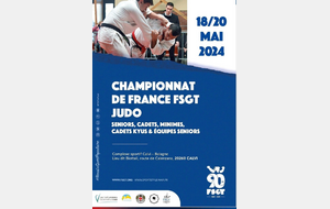 CHAMPIONNATS DE FRANCE FSGT SENIORS :