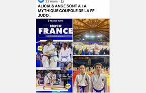 COUPE DE FRANCE MINIMES :