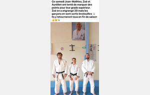 PASSAGE DE DAN À CORTE :