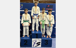 PREMIER PODIUM DE LEO POMPONI EN MINIMES :