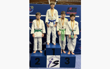 PREMIER PODIUM DE LEO POMPONI EN MINIMES :