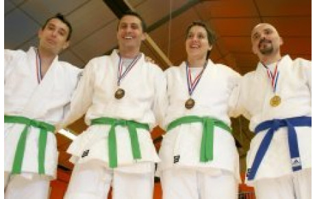 Carton plein aux championnats de Jujitsu