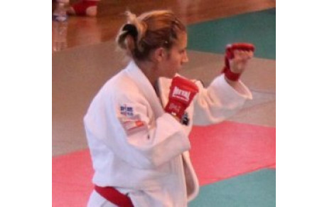 Joy GOMET à la Coupe d'Europe de Jujitsu Senior