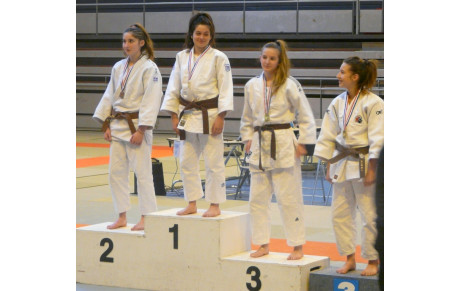 Laurina ROSSINI championne de France cadette-57 kg