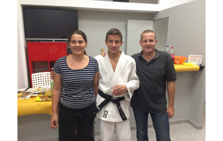 Jean-François a fêté sa Ceinture Noire