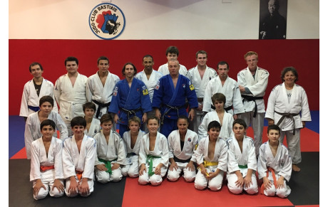 Pierre-Antoine de passage au club