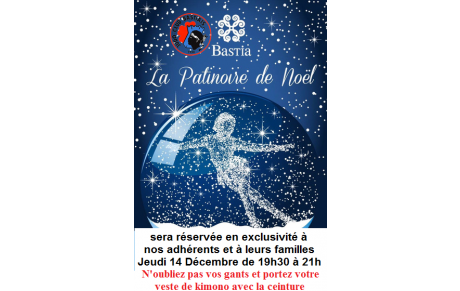 LA PATINOIRE PRIVATISÉE POUR LE CLUB