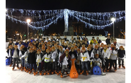 BEAU SUCCÈS de la SOIRÉE PATINOIRE !!!