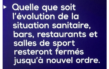 IL EST PEU PROBABLE QUE NOUS PUISSIONS REPRENDRE LES COURS EN DÉCEMBRE  😢 (Premier ministre)