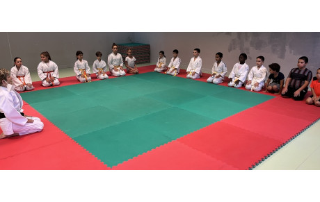 1* COURS AU DOJO DE LUPINO :