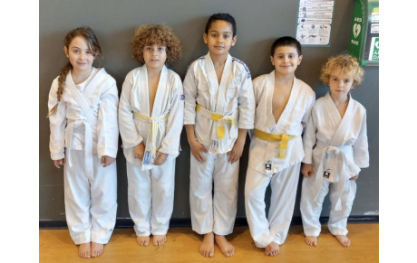 TOURNOI DE BORGO :  NOS MINI-POUSSINS POUR DÉBUTER CE LONG WE 🥋