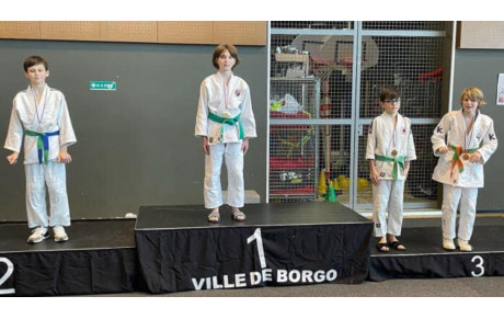 NOTRE MINIME AU TOURNOI DE BORGO :