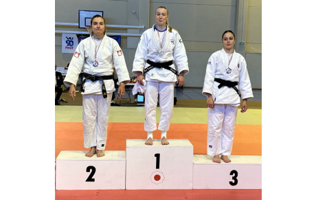 CHAMPIONNATS DE FRANCE FSGT SENIORS :  LELIA ROSSINI MÉDAILLE DE BRONZE -63 kg