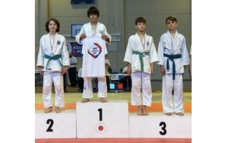 ANGE OLMETA VICE CHAMPION DE FRANCE FSGT MINIME -38 kg.