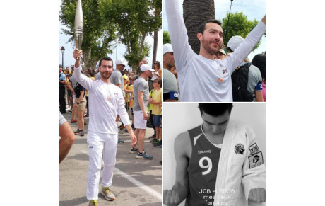 ‘’NOTRE’‘ PORTEUR DE LA FLAMME 2024 :